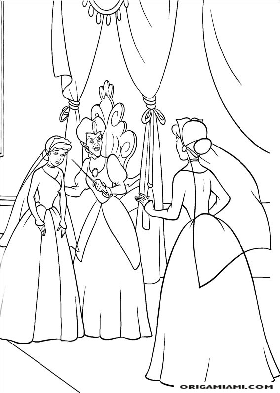 Cinderella coloring page (83)