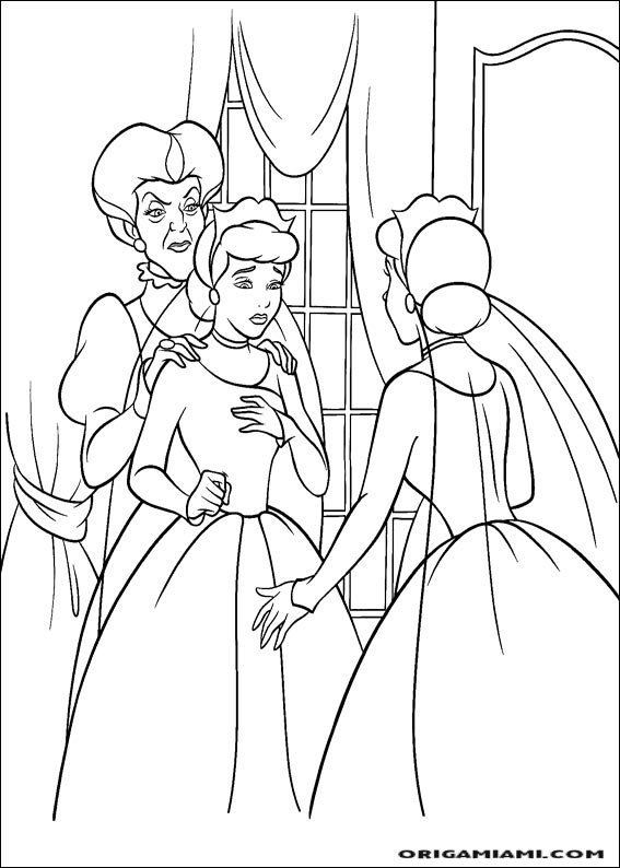 Cinderella coloring page (84)