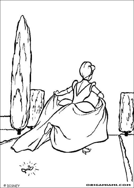 Cinderella coloring page (9)