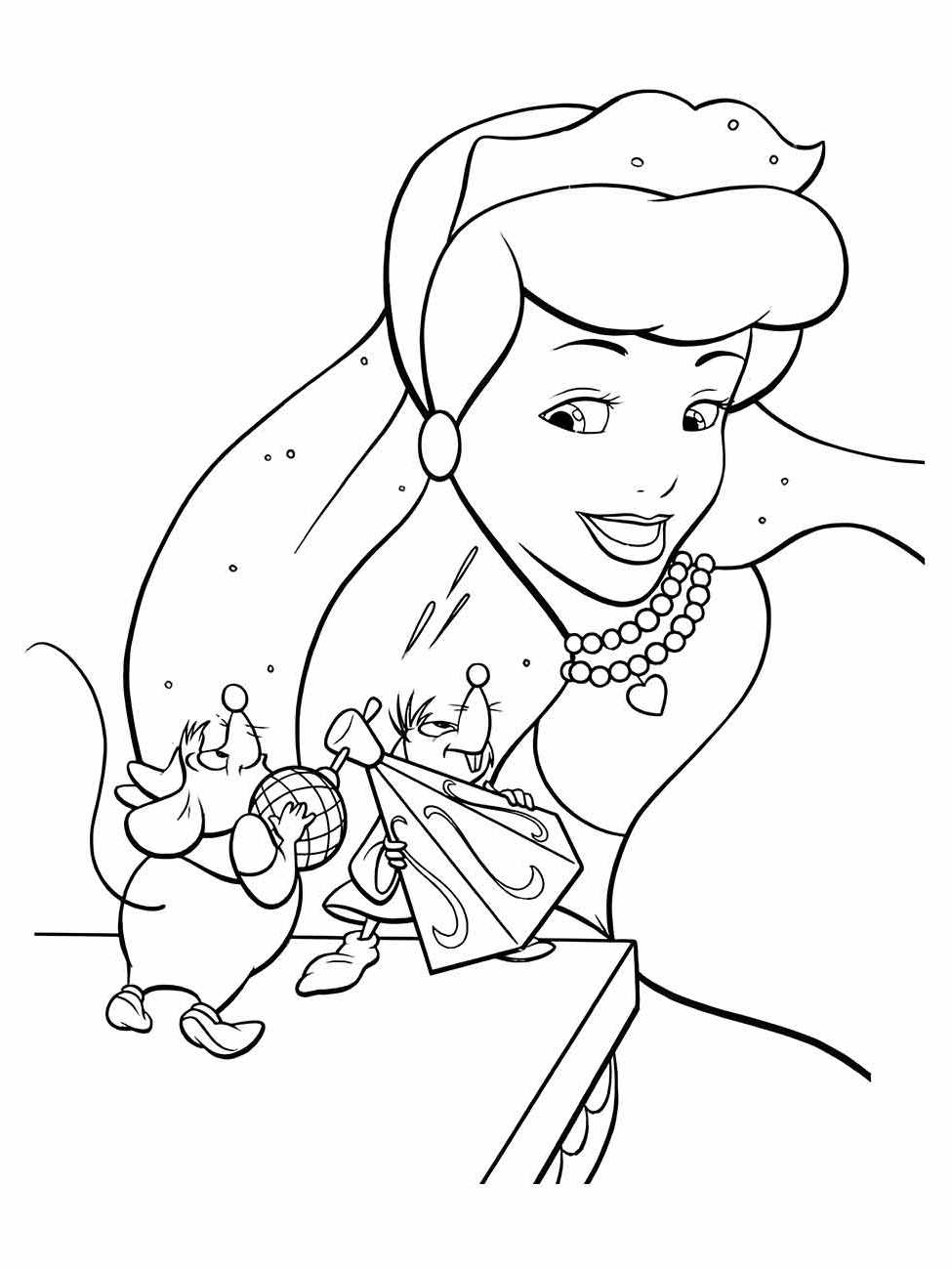 Cinderella coloring page (9)