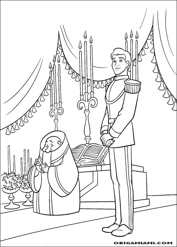 Cinderella coloring page (90)