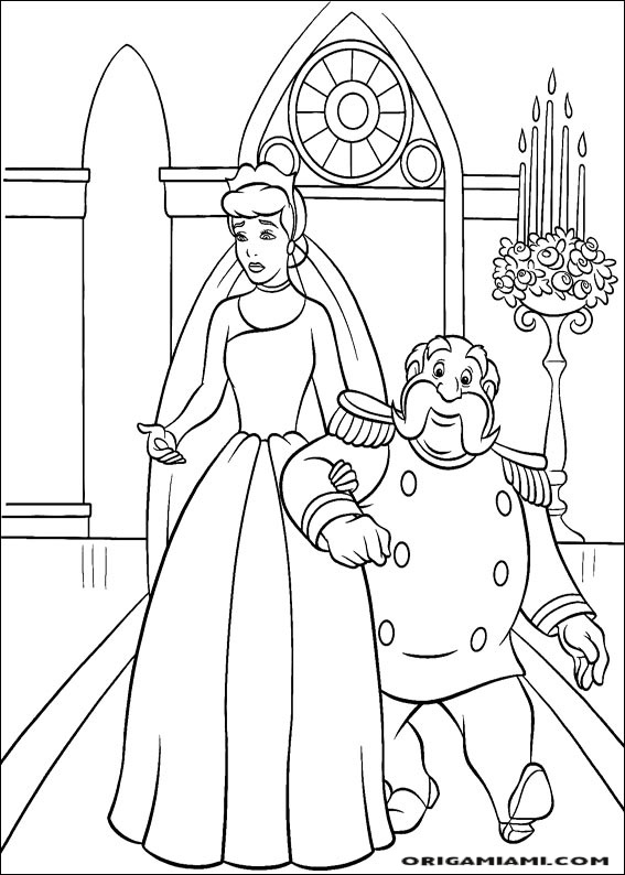 Cinderella coloring page (91)