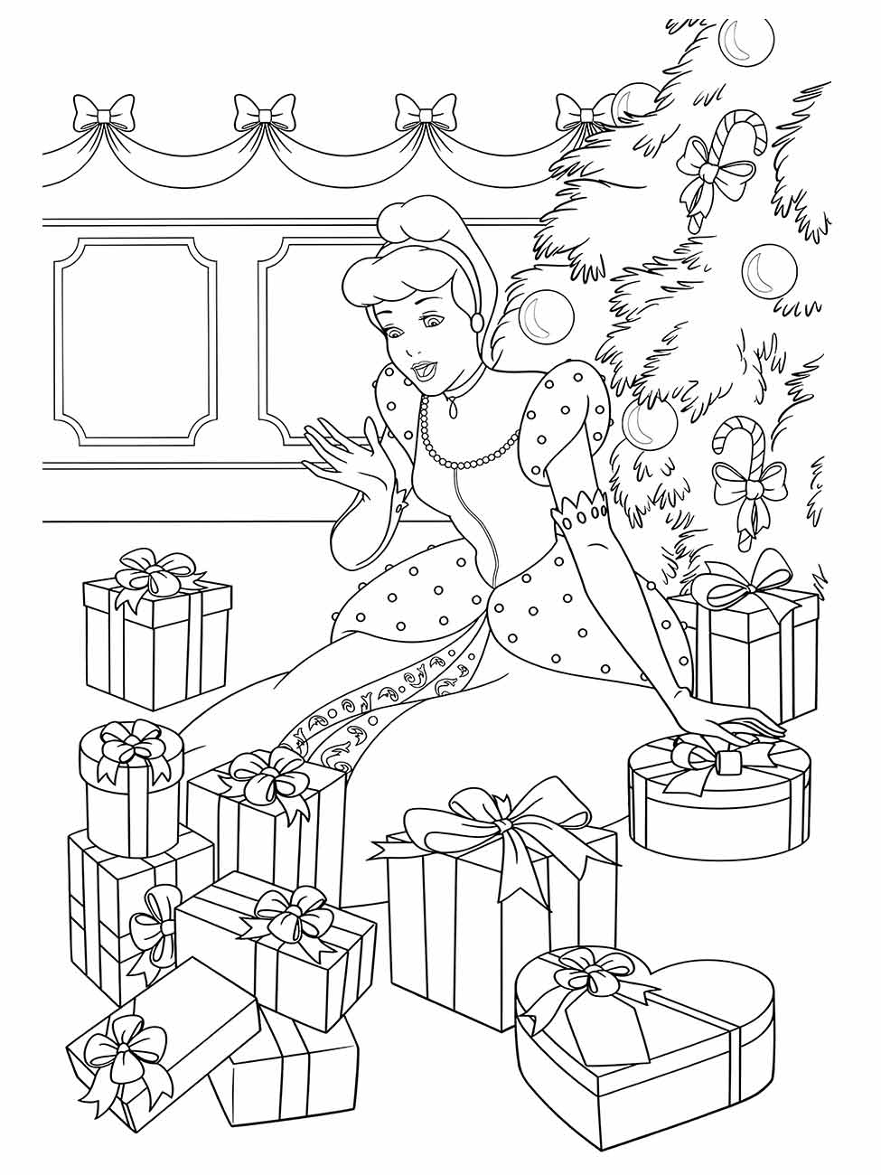 Cinderella coloring page (91)