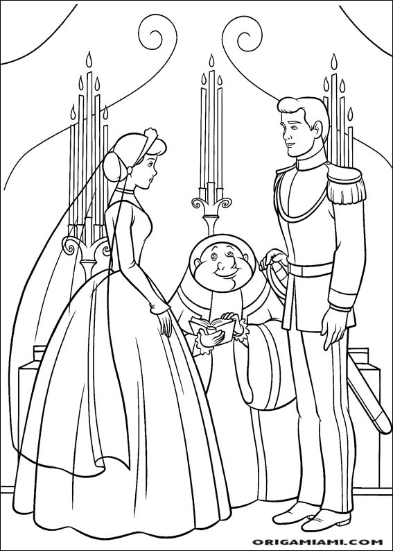 Cinderella coloring page (93)