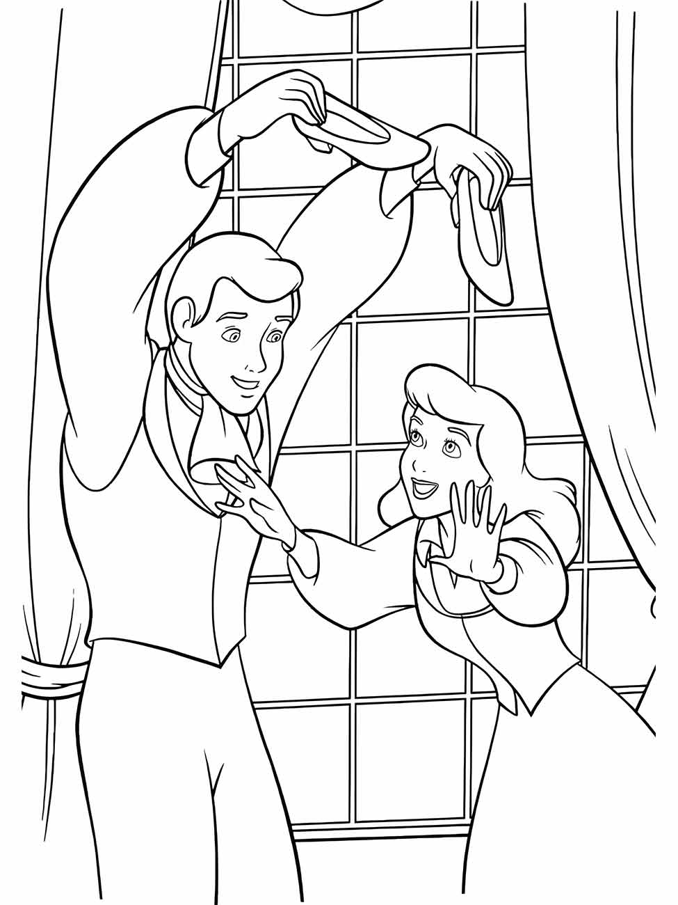 Cinderella coloring page (93)