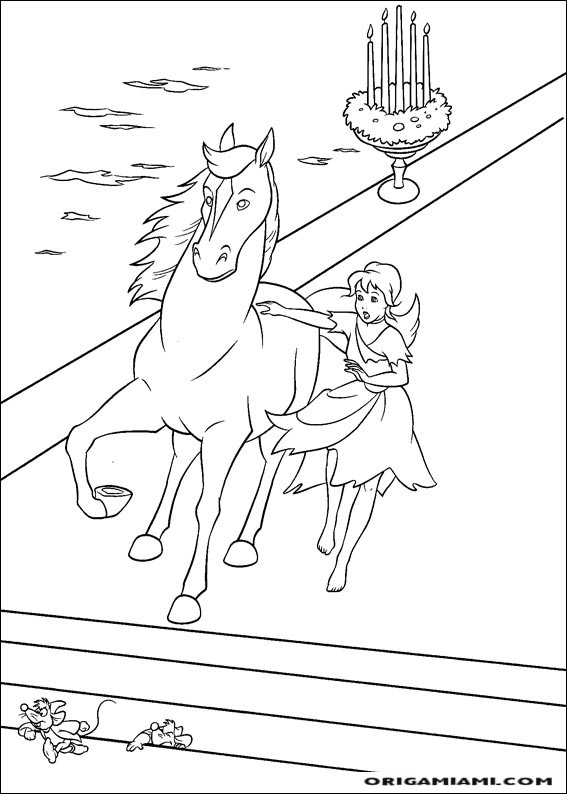 Cinderella coloring page (94)