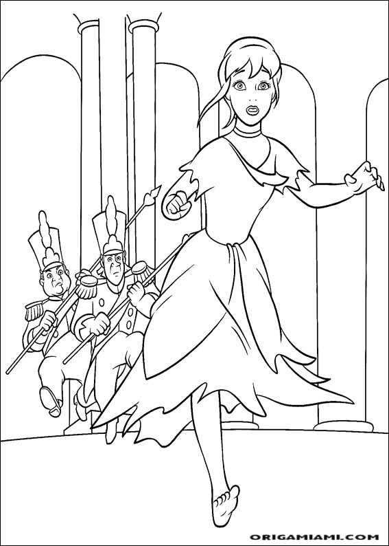 Cinderella coloring page (95)