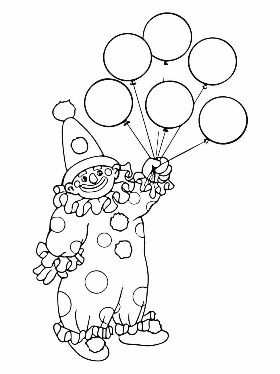 Clown coloring page (56)