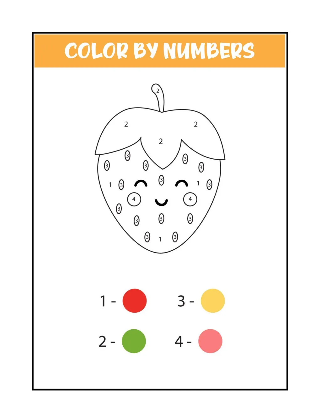 Color by Numbers coloring page (15)