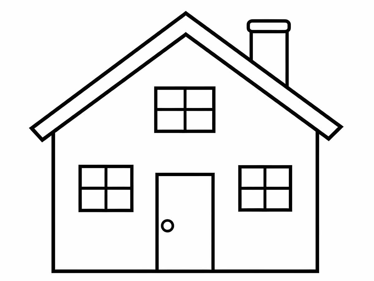 Coloring Houses coloring page (18)