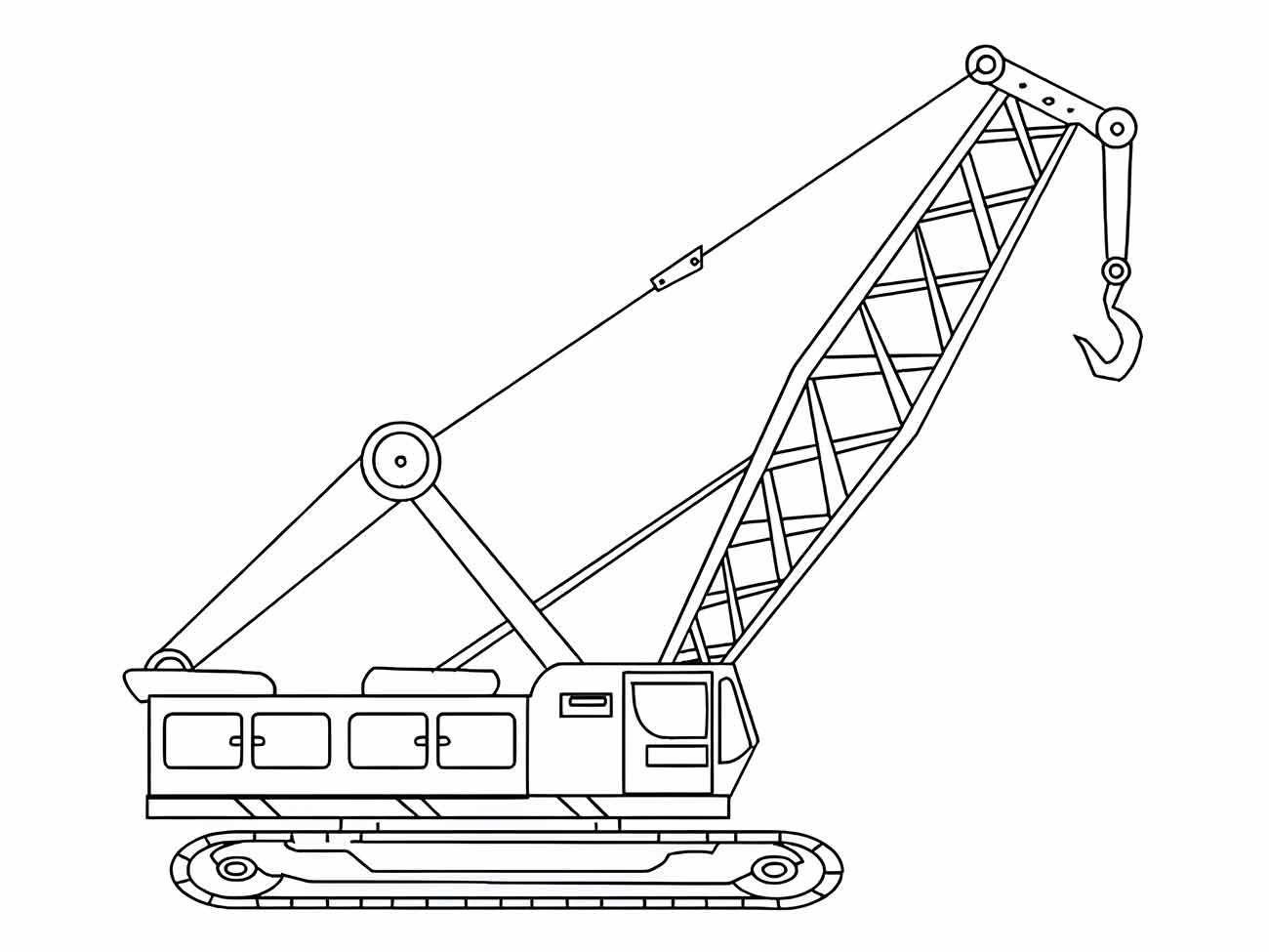 Cranes coloring page (11)