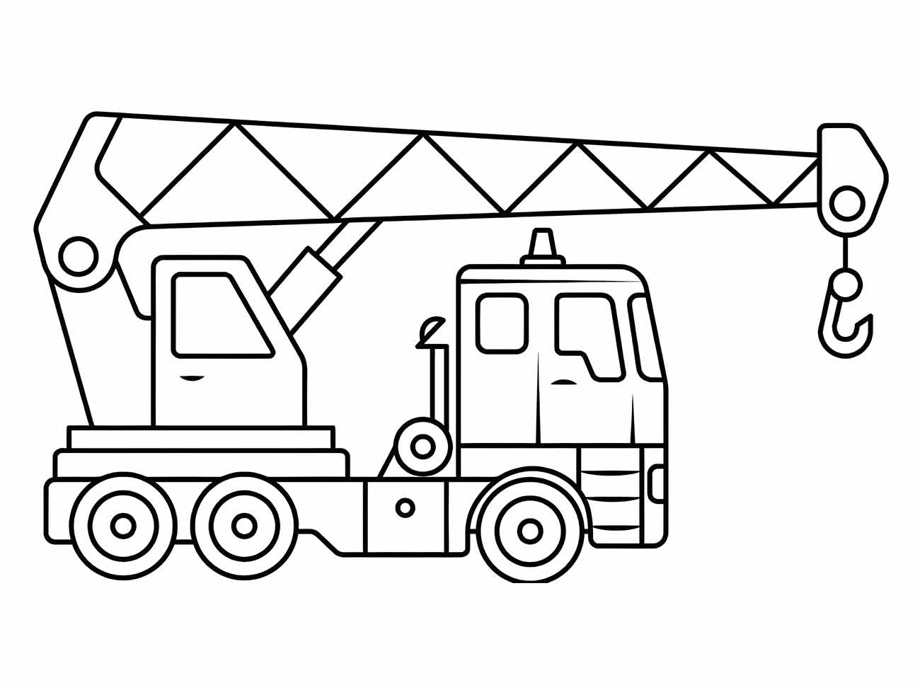 Cranes coloring page (6)