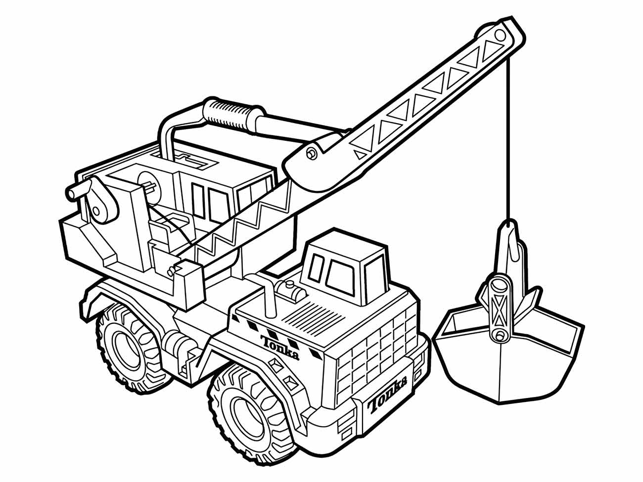 Cranes coloring page (9)