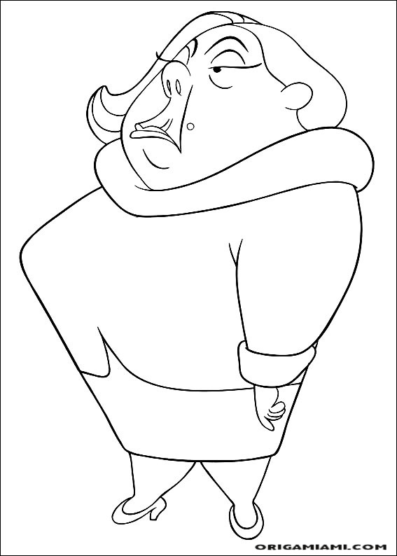 Curious george coloring page (17)