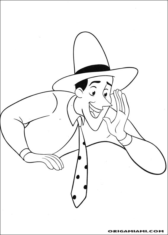 Curious george coloring page (49)