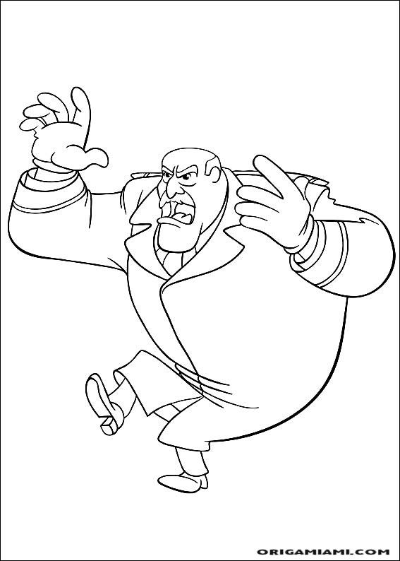 Curious george coloring page (55)