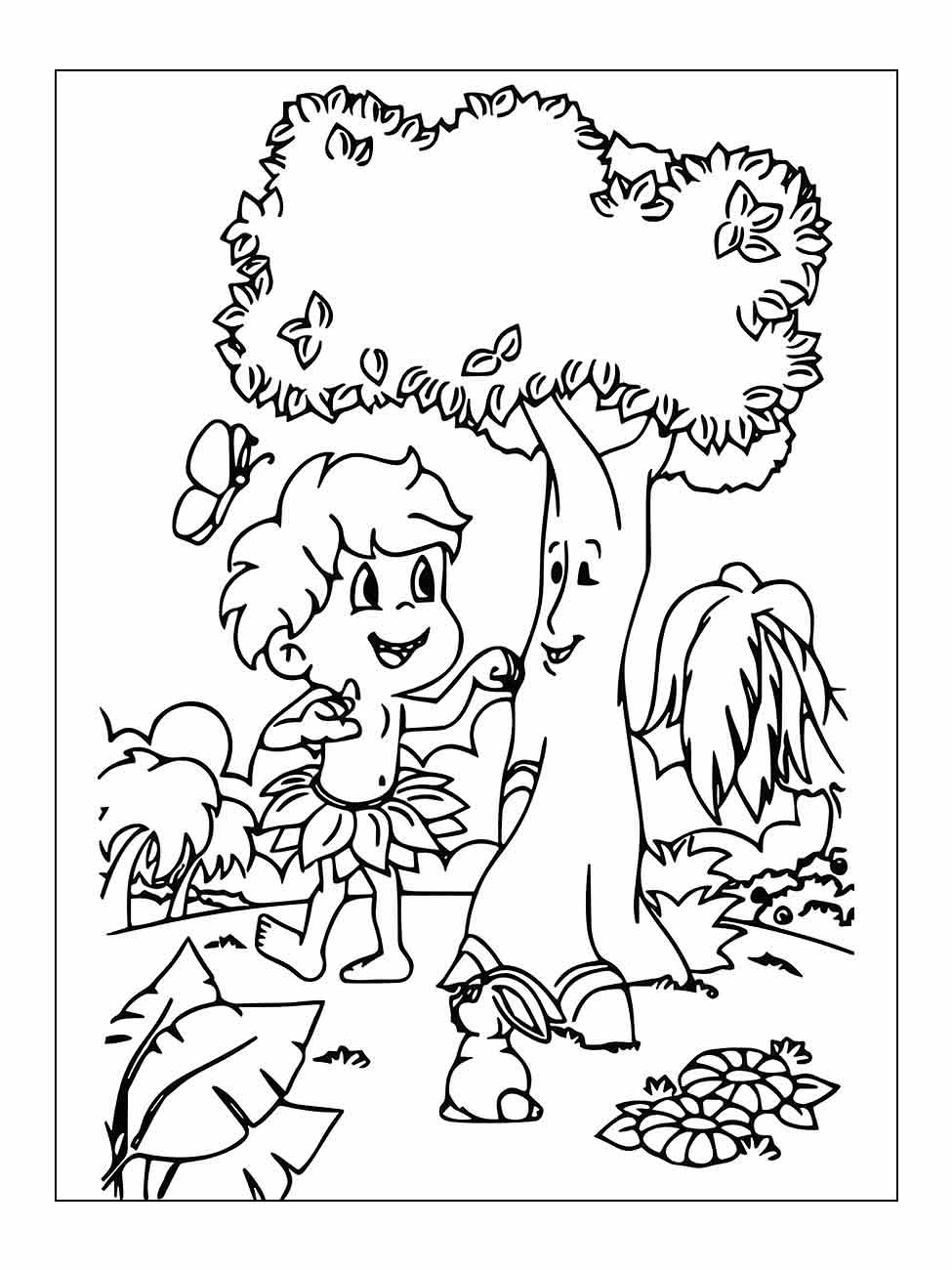 Curupira coloring page (17)