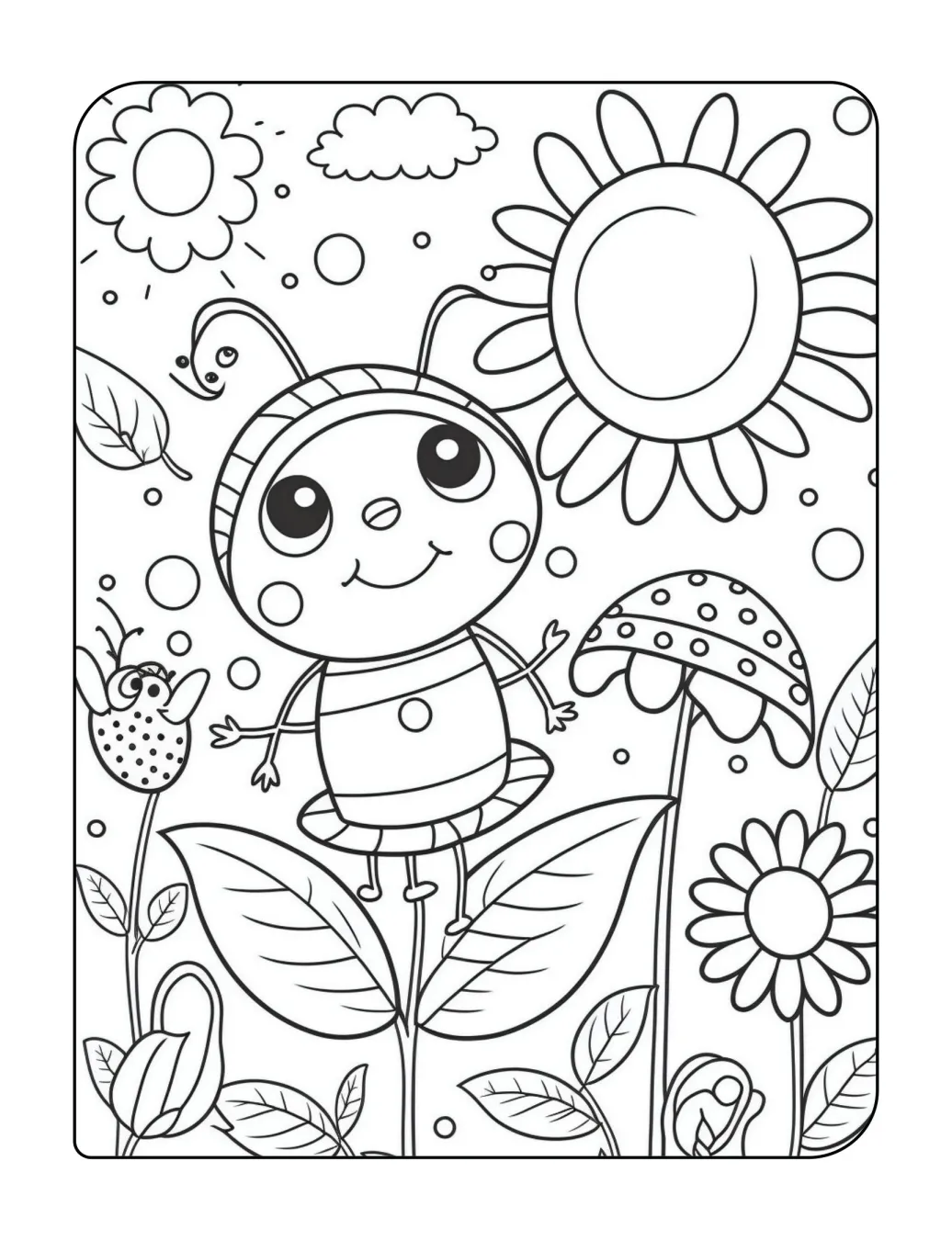 Cute coloring page (1)