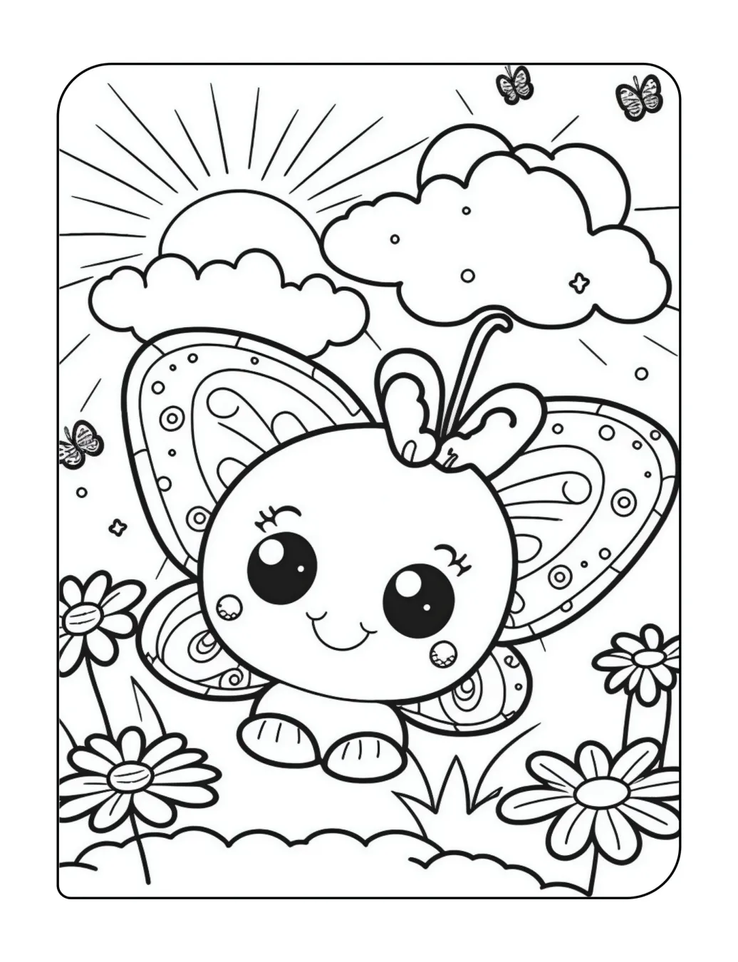 Cute coloring page (4)