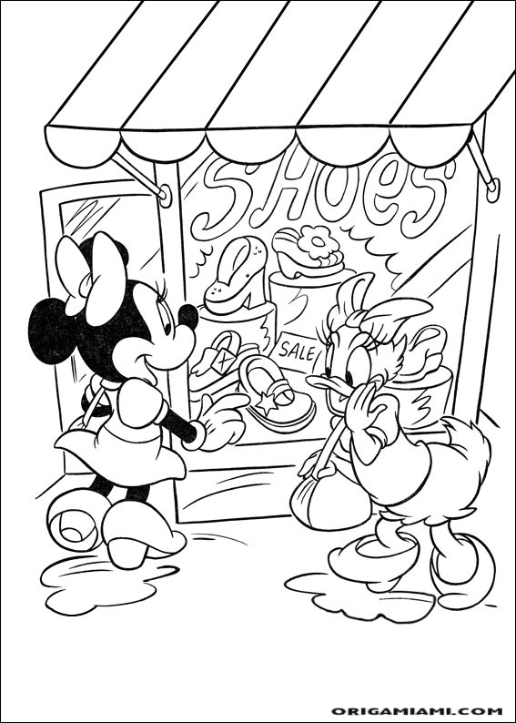 Daisy Duck coloring page (10)