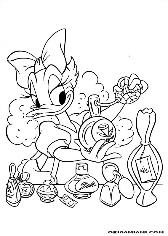 Daisy Duck coloring page (19)