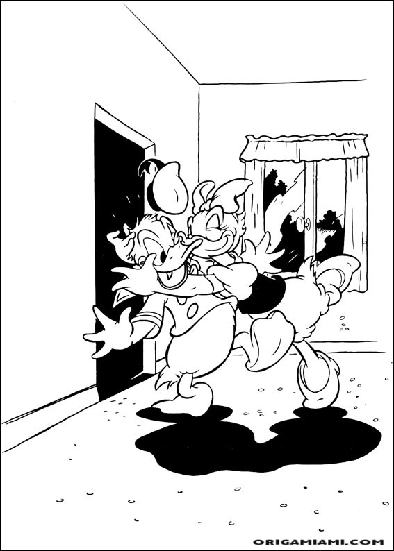 Daisy Duck coloring page (2)