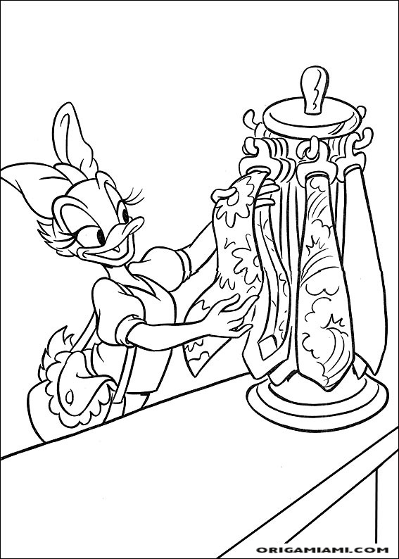 Daisy Duck coloring page (20)