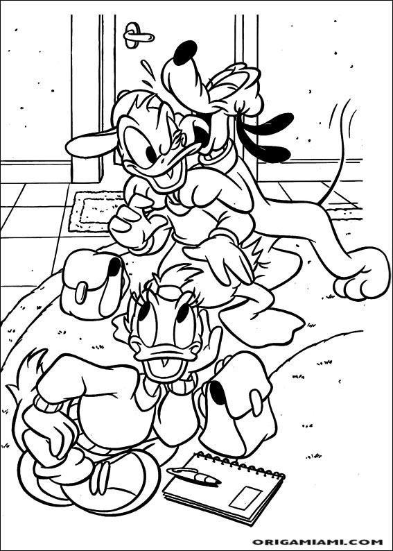 Daisy Duck coloring page (25)