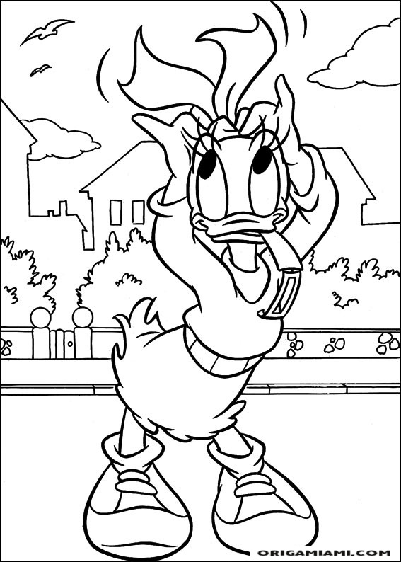 Daisy Duck coloring page (27)