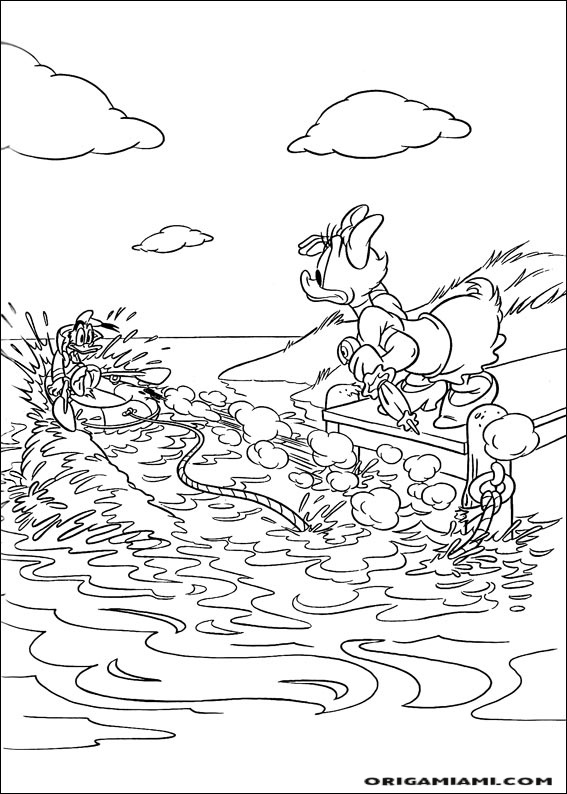 Daisy Duck coloring page (4)