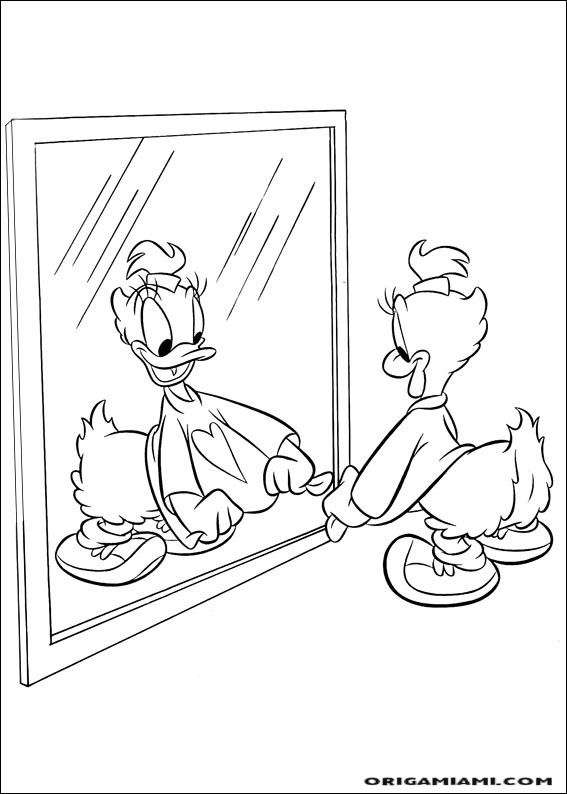 Daisy Duck coloring page (6)