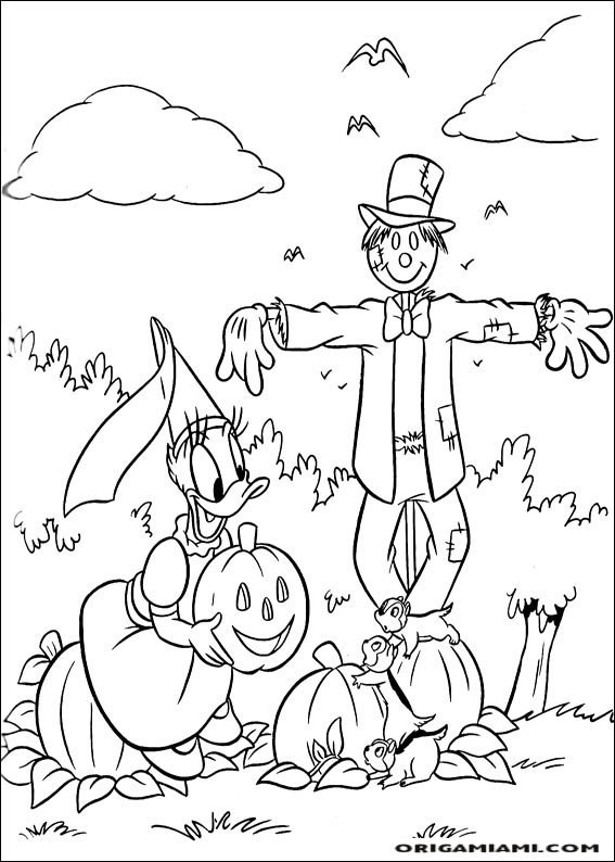 Daisy Duck coloring page (8)