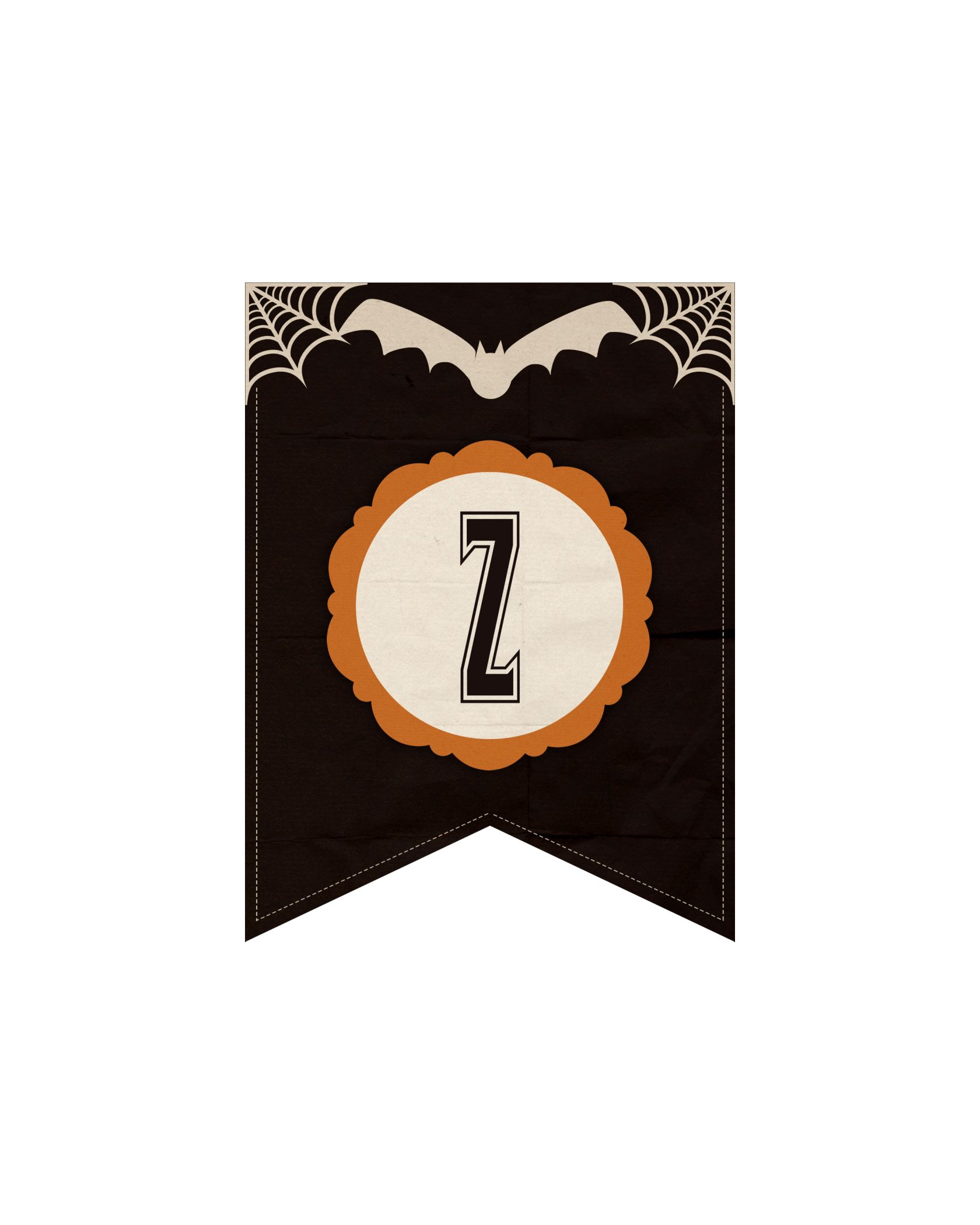 Dark Halloween Letters (26)