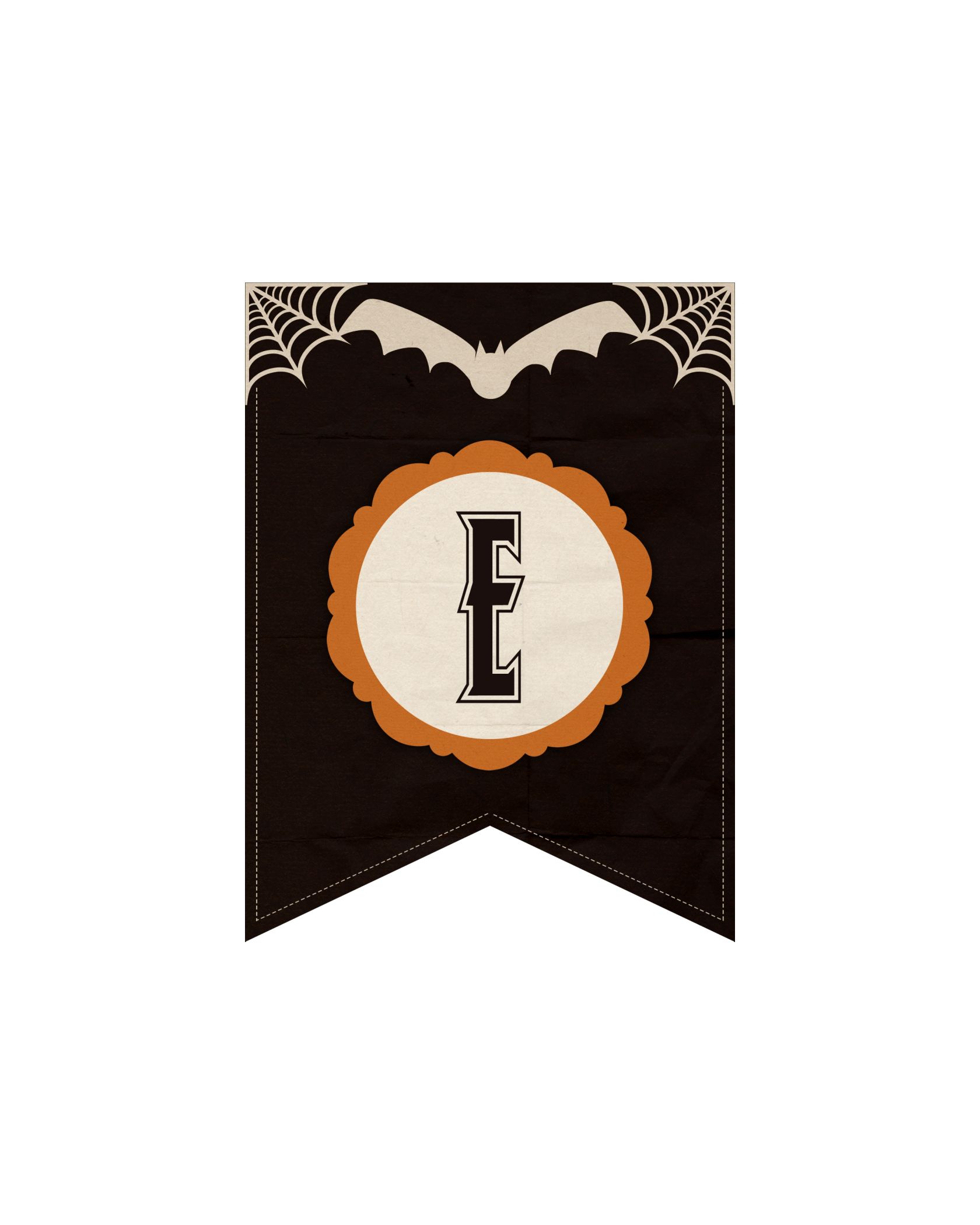 Dark Halloween Letters (5)