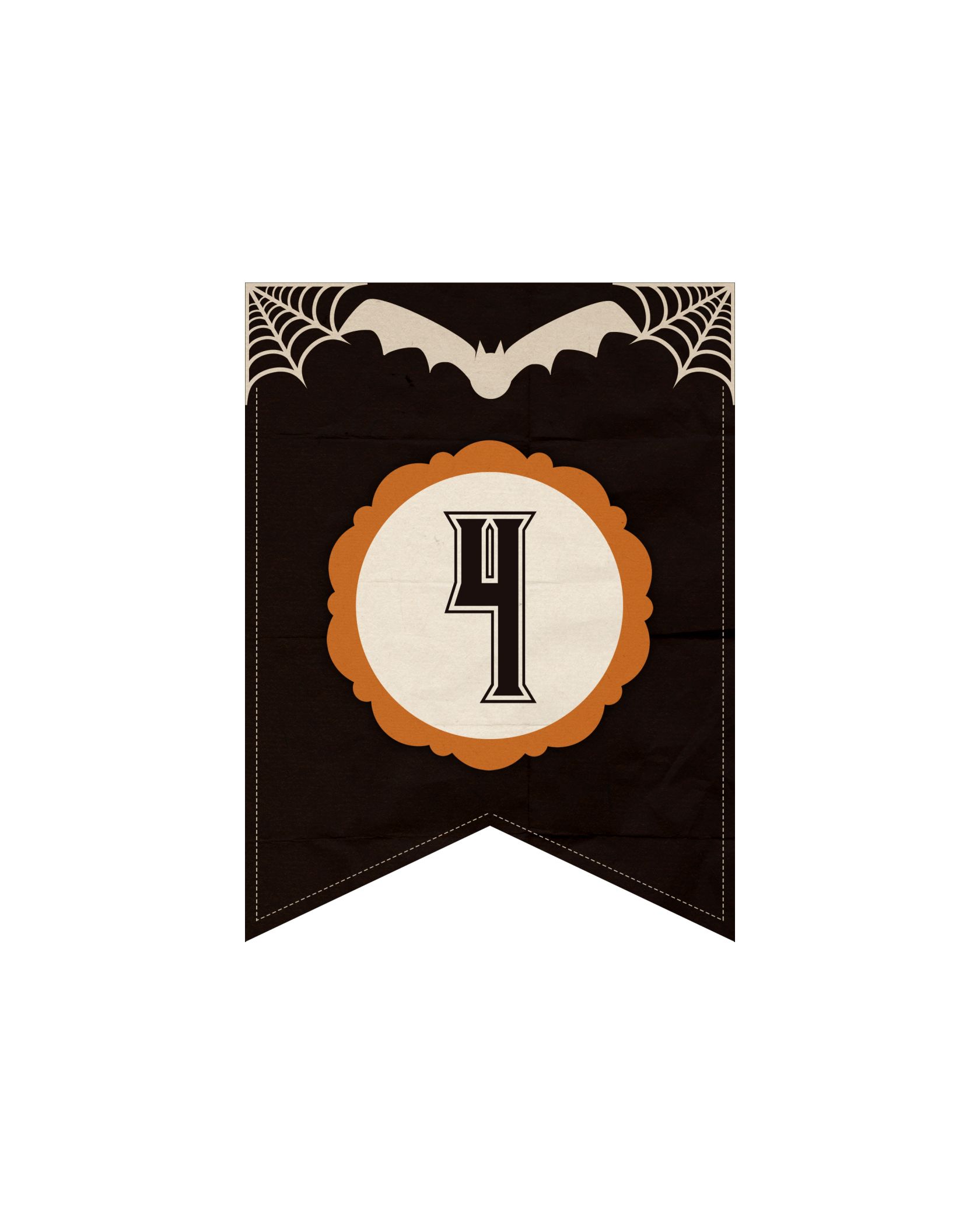 Dark Halloween Numbers (5)