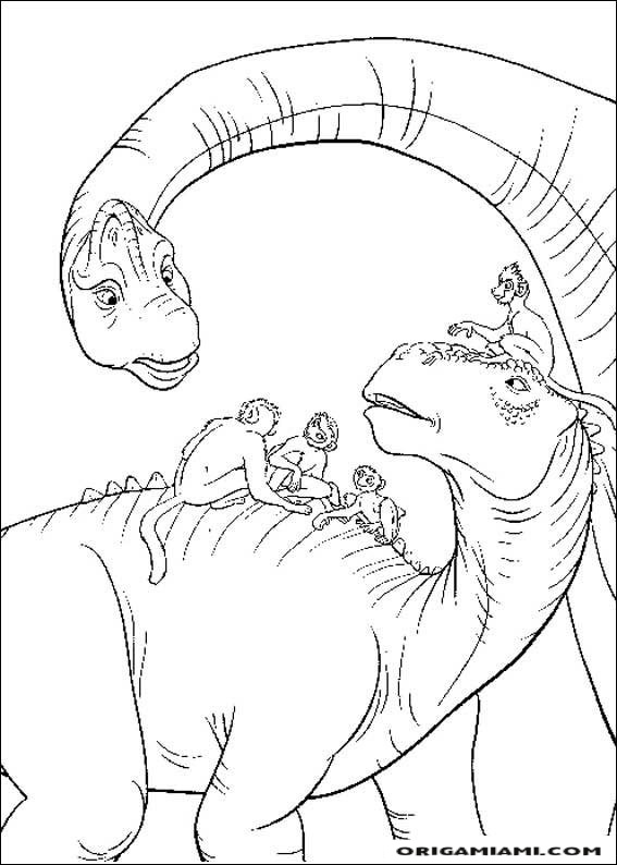 Dinosaur coloring page (10)