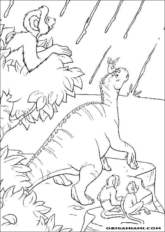 Dinosaur coloring page (11)