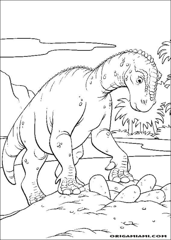 Dinosaur coloring page (13)