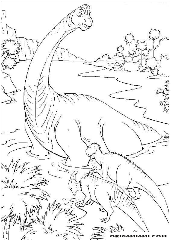 Dinosaur coloring page (14)