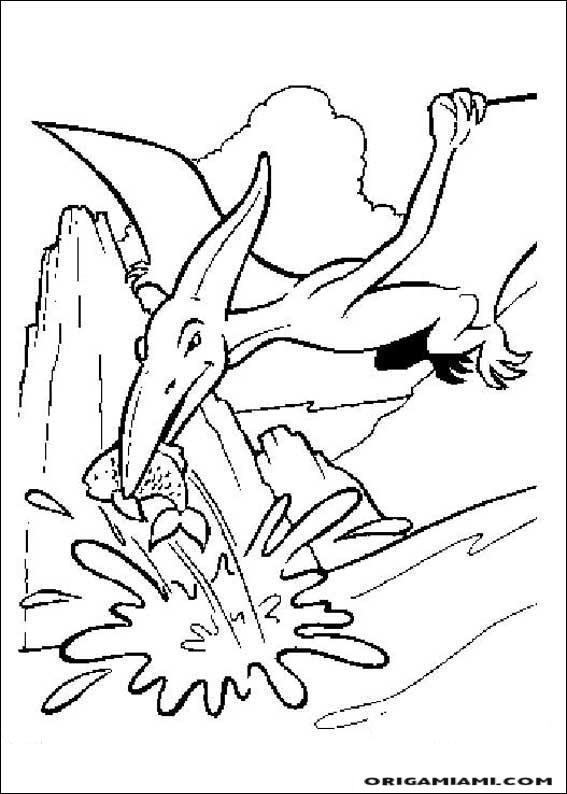 Dinosaur coloring page (17)