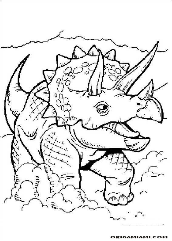 Dinosaur coloring page (19)