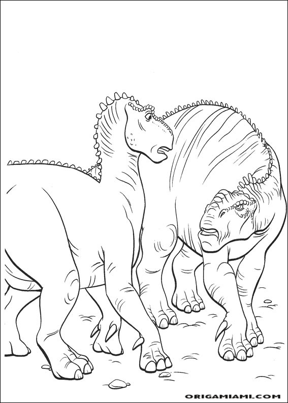 Dinosaur coloring page (27)