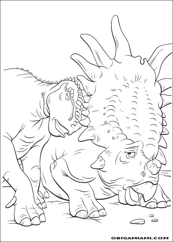 Dinosaur coloring page (29)