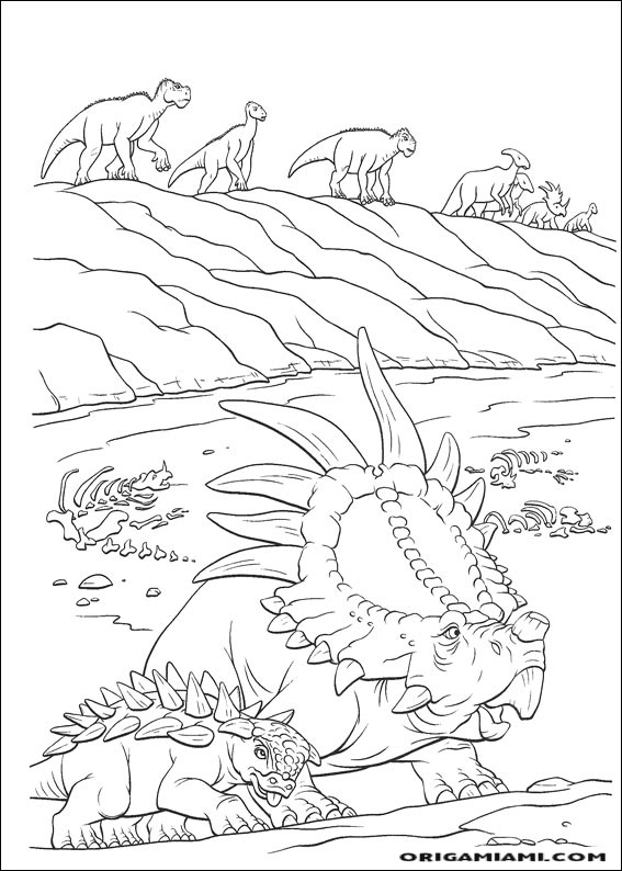 Dinosaur coloring page (31)