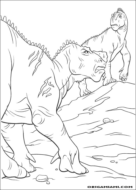 Dinosaur coloring page (33)