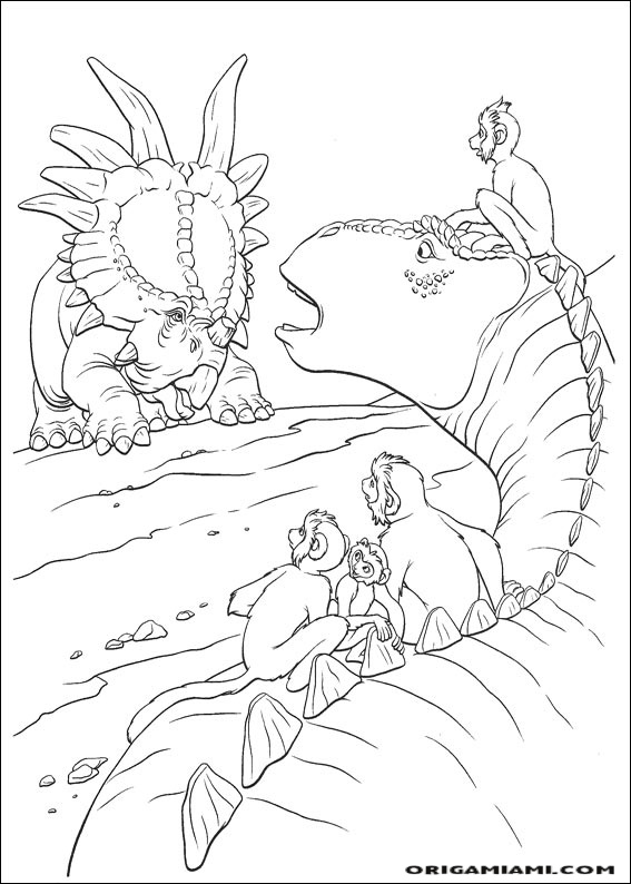 Dinosaur coloring page (34)