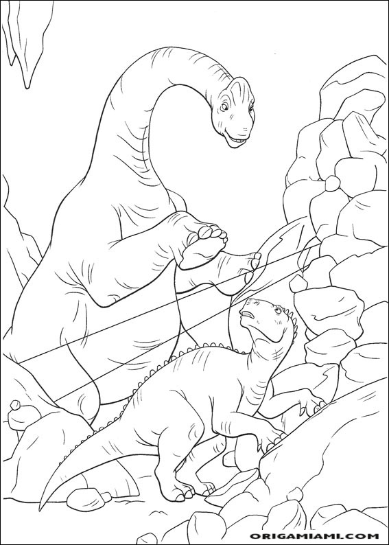 Dinosaur coloring page (36)