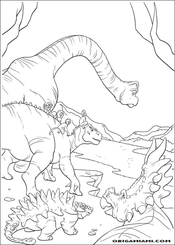 Dinosaur coloring page (37)