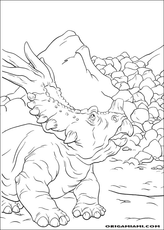 Dinosaur coloring page (39)