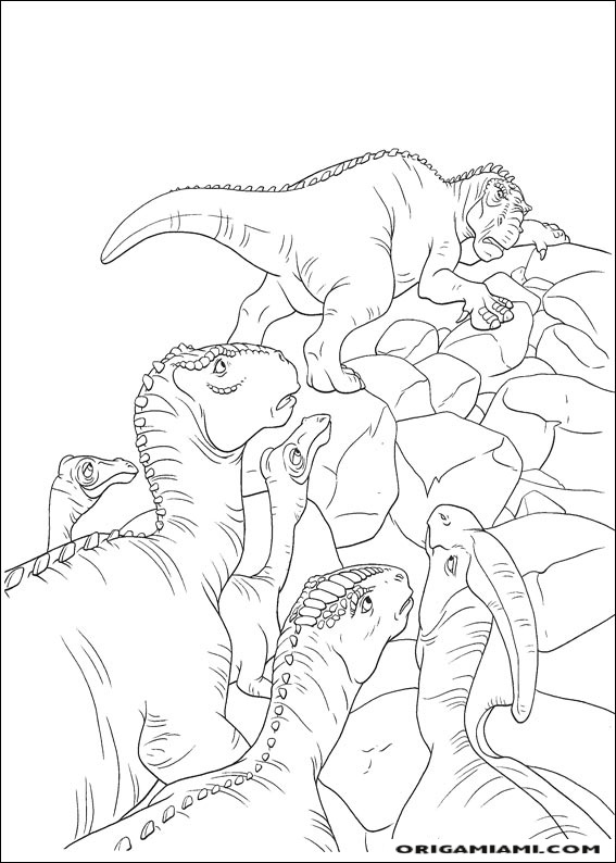 Dinosaur coloring page (40)